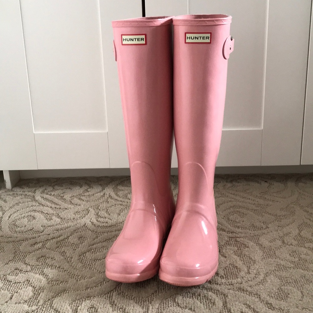 Pink Hunter Boots